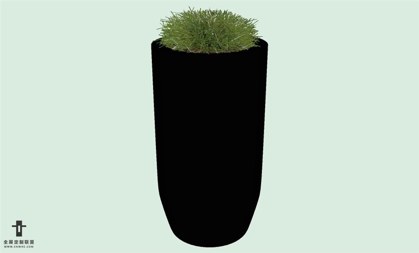 SketchUp草图大师室内植物盆景花草盆栽SU模型下载plants-183SKP模型