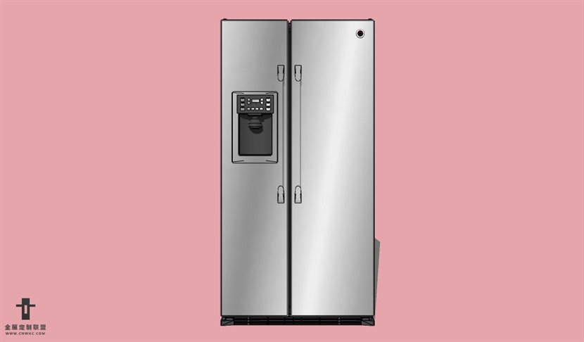 SketchUp草图大师电器冰箱SU模型下载Refrigerator-015SKP模型