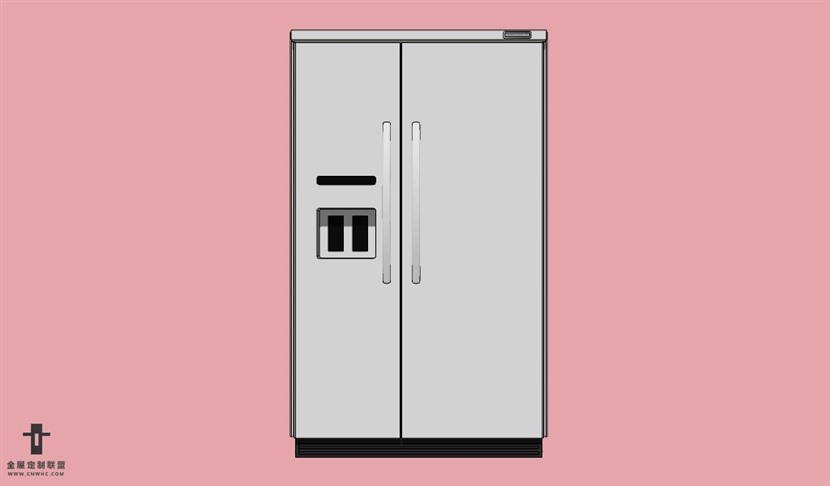 SketchUp草图大师电器冰箱SU模型下载Refrigerator-016SKP模型