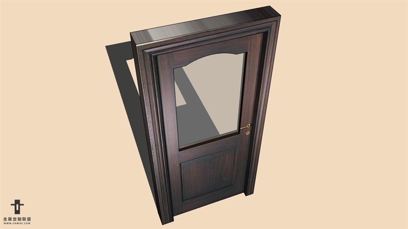 SketchUp门窗模型草图大师门窗模型Single Door-011SKP模型