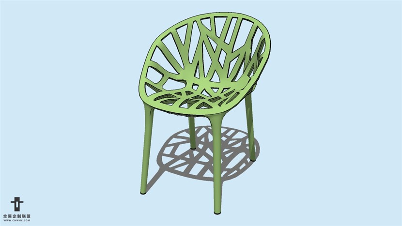 SketchUp精品无扶手椅子模型草图大师椅子模型下载-Chair-067SKP模型