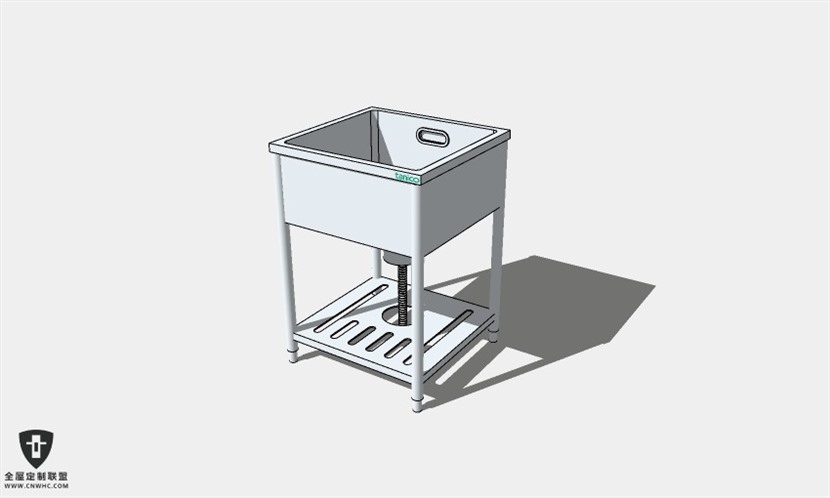 浴室卫浴洁具设备SketchUp模型库草图大师模型下载017