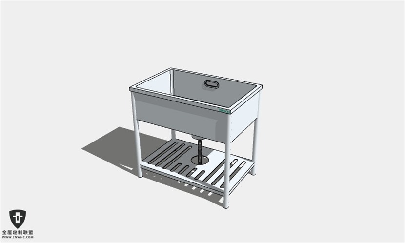 浴室卫浴洁具设备SketchUp模型库草图大师模型下载018