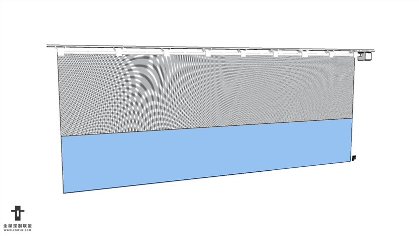 SketchUp草图大师精品布艺窗帘模型下载-255SKP模型