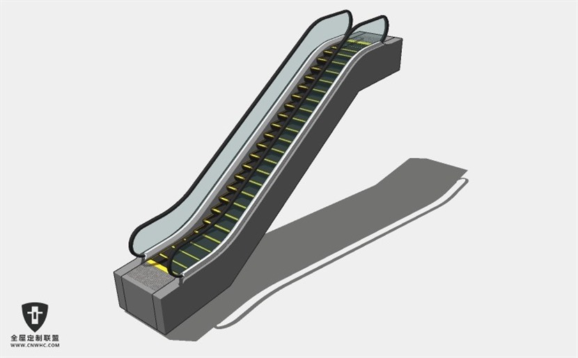 电梯扶梯旋转楼梯SketchUp模型库草图大师模型下载031