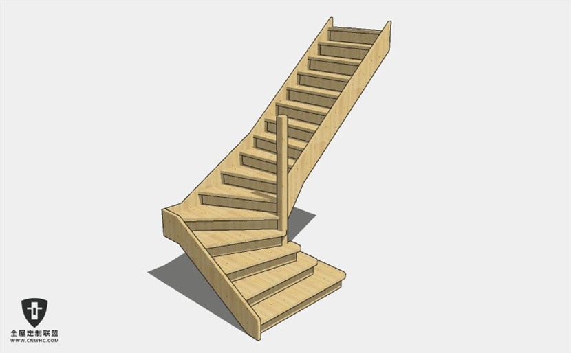 旋转楼梯SketchUp模型库草图大师模型下载040