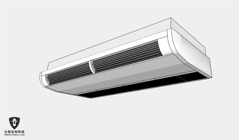 家用电器挂式空调SketchUp模型库草图大师模型004