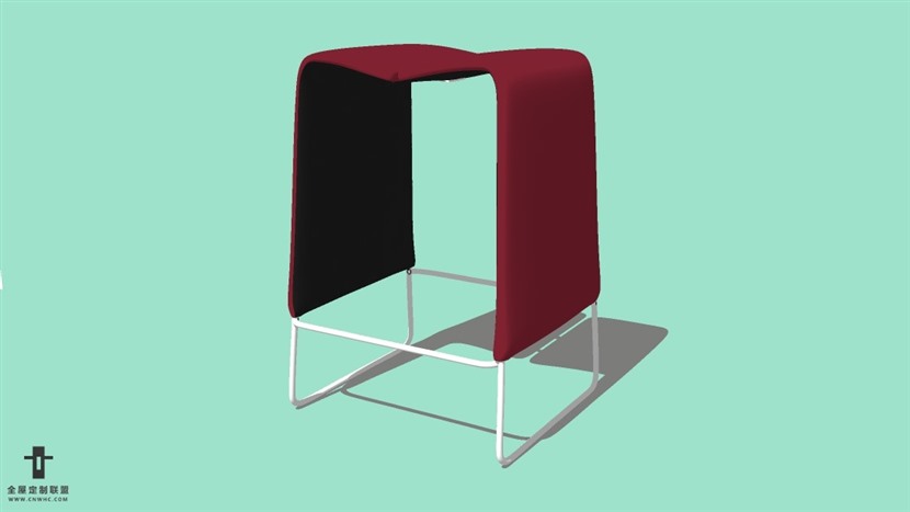 SketchUp精品吧台椅模型草图大师吧台椅子模型下载-Bar Stool-028SKP模型