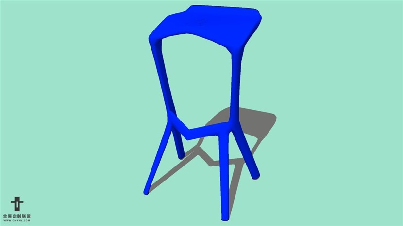 SketchUp精品吧台椅模型草图大师吧台椅子模型下载-Bar Stool-032SKP模型