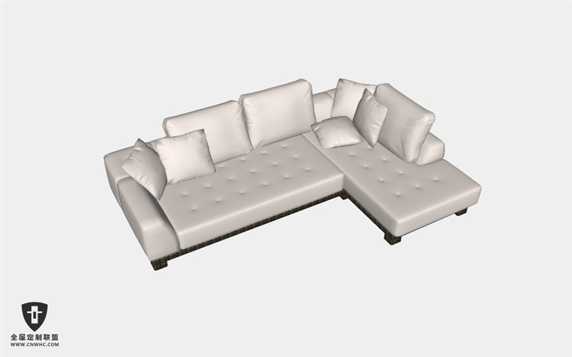 家具组合沙发SketchUp模型库草图大师模型下载Sofa-056