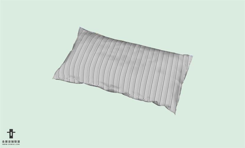 SketchUp草图大师精品布艺抱枕模型下载-pillows-450SKP模型