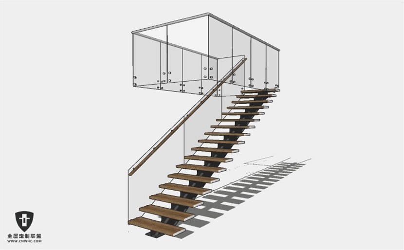 旋转楼梯SketchUp模型库草图大师模型下载050