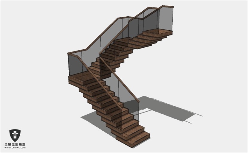 旋转楼梯SketchUp模型库草图大师模型下载051