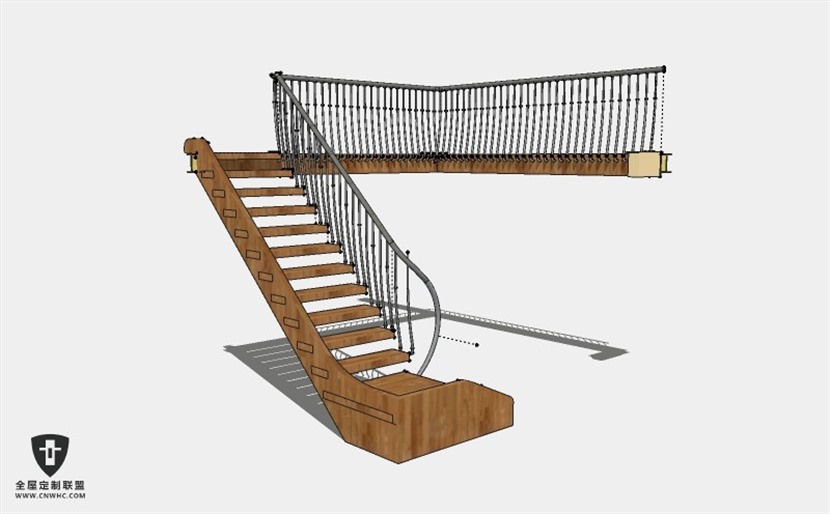 旋转楼梯SketchUp模型库草图大师模型下载072