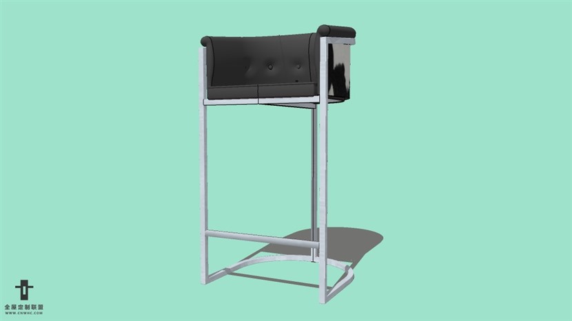 SketchUp精品吧台椅模型草图大师吧台椅子模型下载-Bar Stool-052SKP模型