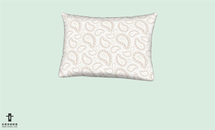 SketchUp草图大师精品布艺抱枕模型下载-pillows-494SKP模型