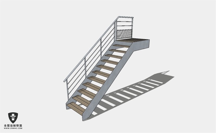 旋转楼梯SketchUp模型库草图大师模型下载074