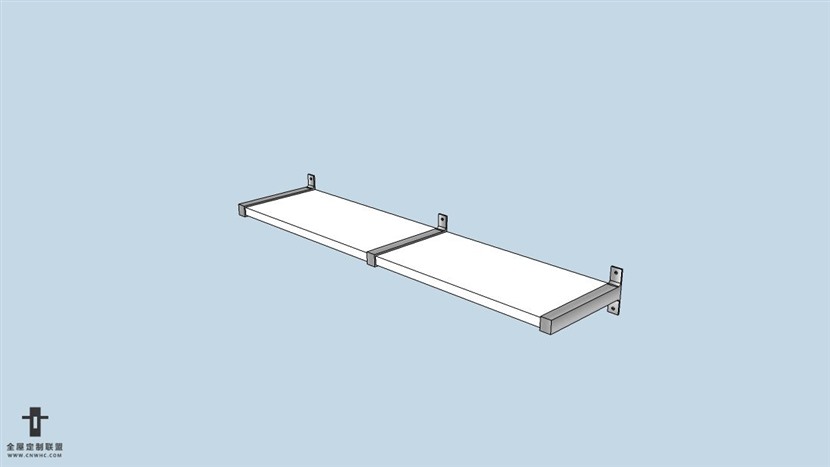 SketchUp草图大师宜家现代风格置物架skp模型下载-173SKP模型