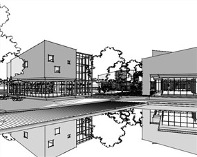 SketchUp Styles Builder草图大师风格模板023