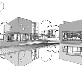 SketchUp Styles Builder草图大师风格模板028