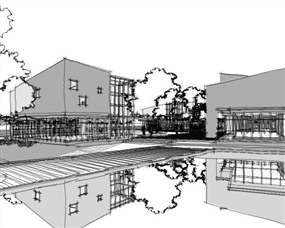 SketchUp Styles Builder草图大师风格模板044