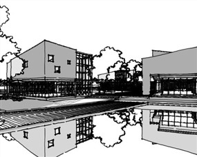 SketchUp Styles Builder草图大师风格模板058