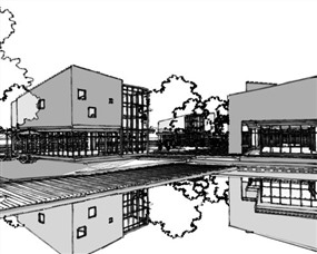 SketchUp Styles Builder草图大师风格模板079