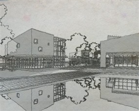 SketchUp Styles Builder草图大师风格模板093