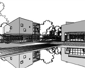 SketchUp Styles Builder草图大师风格模板099