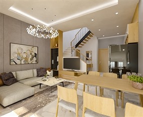 Vray for SketchUp室内场景草图大师客餐厅模型下载487