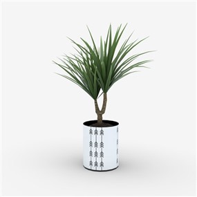 Vray材质盆栽植物SketchUp草图大师模型下载195