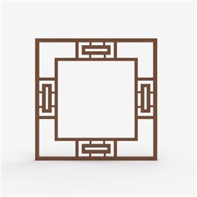 花格SketchUp草图大师模型下载061