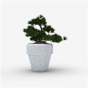 Vray材质盆栽植物SketchUp草图大师模型下载397