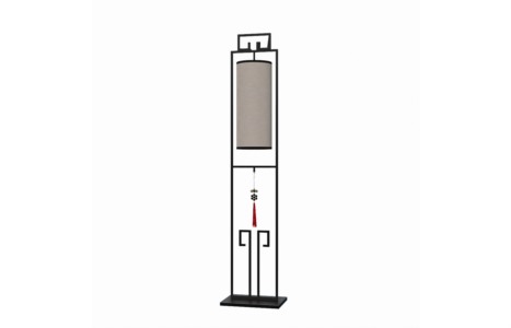 新中式落地灯SketchUp草图大师SU模型下载030