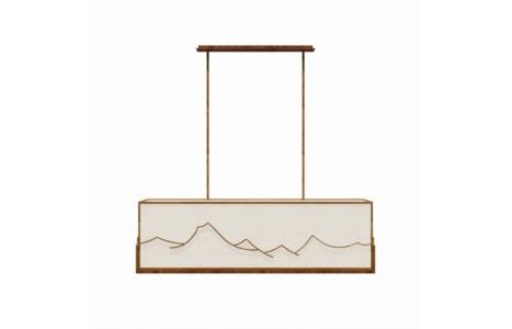 新中式吊灯SketchUp草图大师SU模型下载089