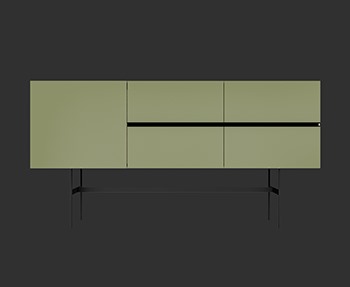 电视柜SketchUp草图大师SU模型下载0054