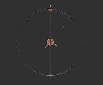 墙饰挂钟SketchUp草图大师SU模型下载0044