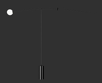 落地灯照明灯具SketchUp草图大师SU模型下载0052