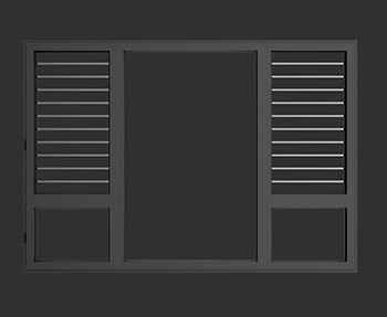 窗户SketchUp草图大师SU模型下载0163