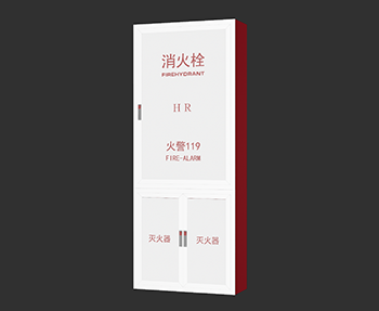 灭火器箱SketchUp草图大师SU模型下载202302250