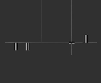 吊灯照明灯具SketchUp草图大师SU模型下载0159