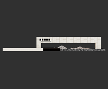 新中式景墙围墙SketchUp草图大师SU模型下载202306975