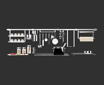厨具炊具厨房用品SketchUp草图大师SU模型下载202303053
