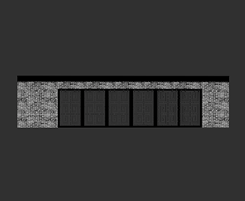 新中式景墙SketchUp草图大师SU模型下载202307258