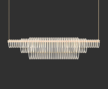 吊灯照明灯具SketchUp草图大师SU模型下载202300209