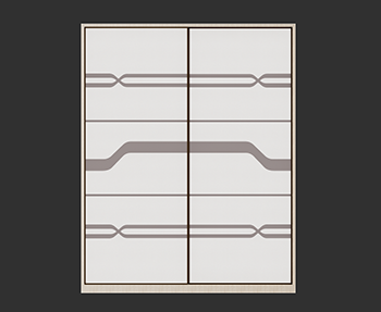 衣柜SketchUp草图大师SU模型下载202303776