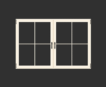 窗户SketchUp草图大师SU模型下载07587