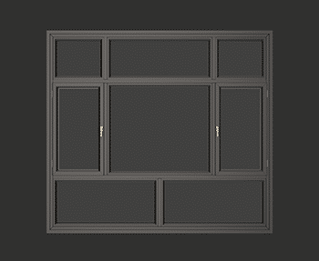 窗户SketchUp草图大师SU模型下载07606