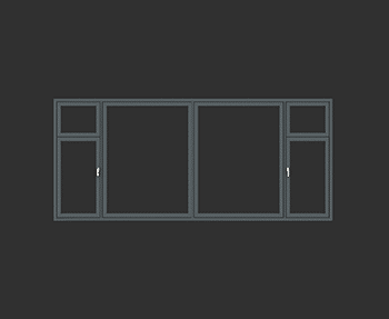 窗户SketchUp草图大师SU模型下载07620