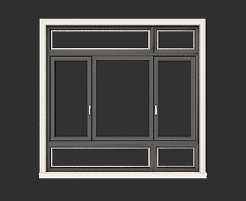 窗户SketchUp草图大师SU模型下载07633